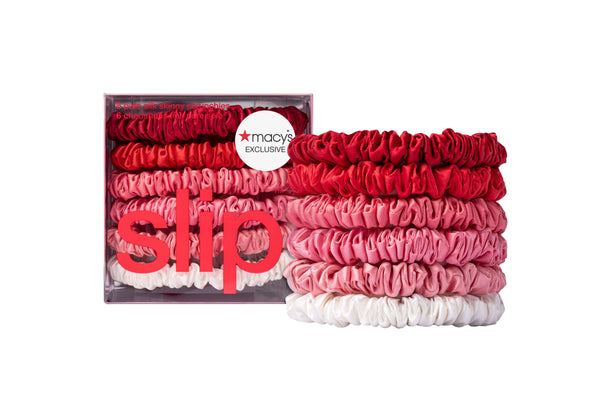 Strawberry Sundae Skinny Scrunchies