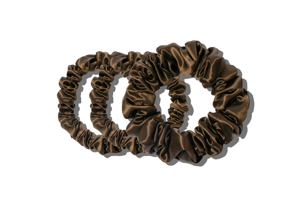 Back to Basics Dark Brown Midi/Large Scrunchie Set